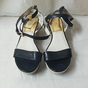 Michael Kors Black espadrill sandals